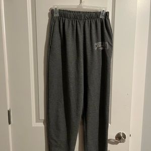 Grey chicago sweatpants